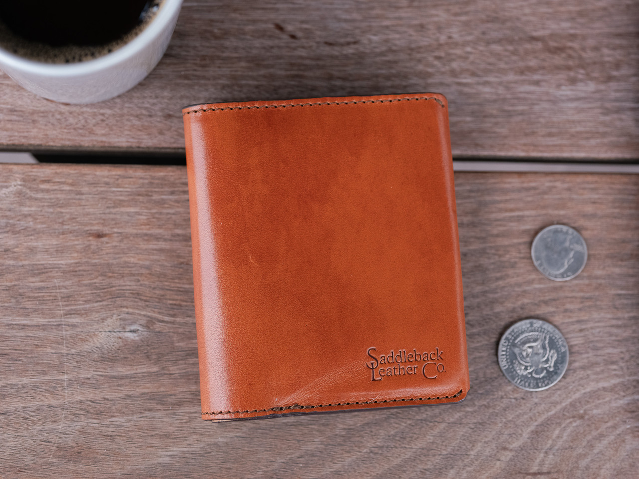 Italian Leather Wallet for Men | Large Bifold Card and Cash with