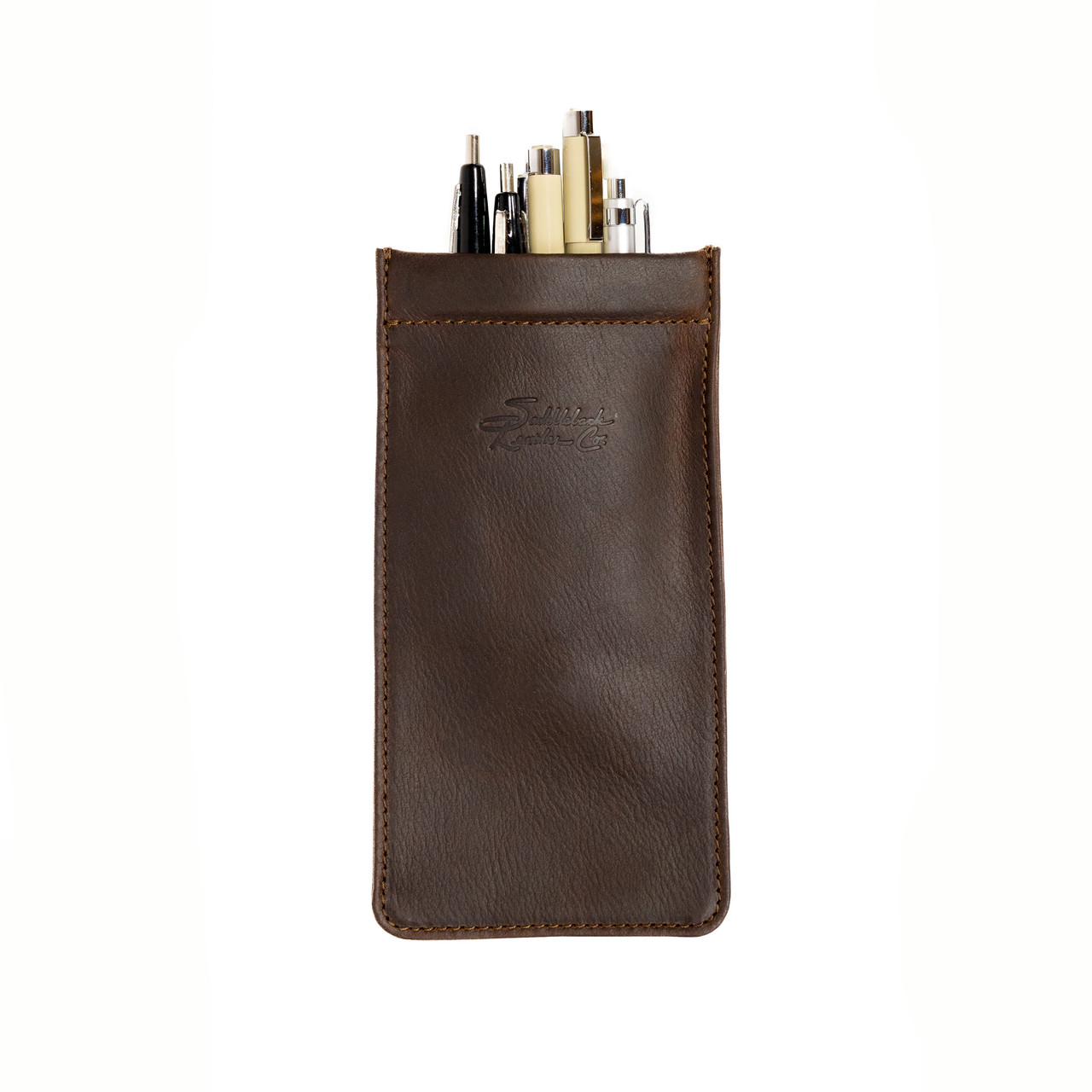 Bear Trap Leather Pen Case