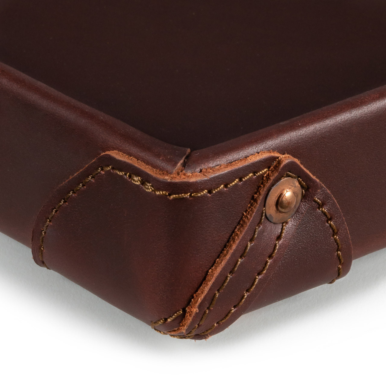 Premium Leather Catchall  Leather Desk Valet – Rustico Corporate