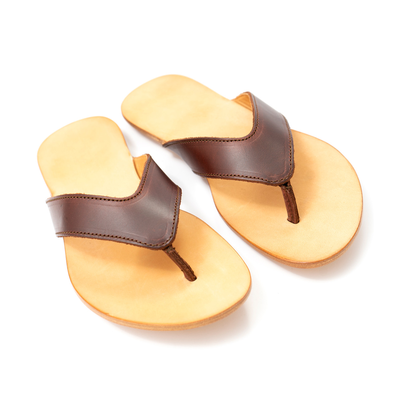 THE SANDALMAN　Model: #３ Bullhide Leather Genuine Leather Sandals for Men | Saddleback Leather