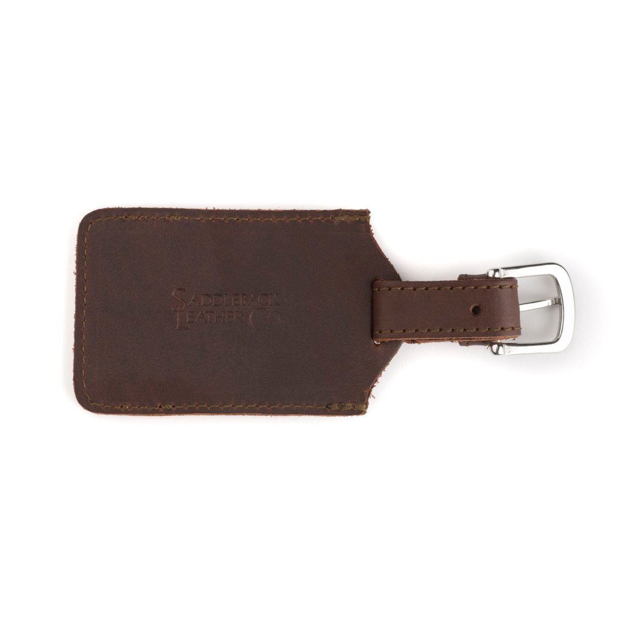 Leather Luggage ID Tag