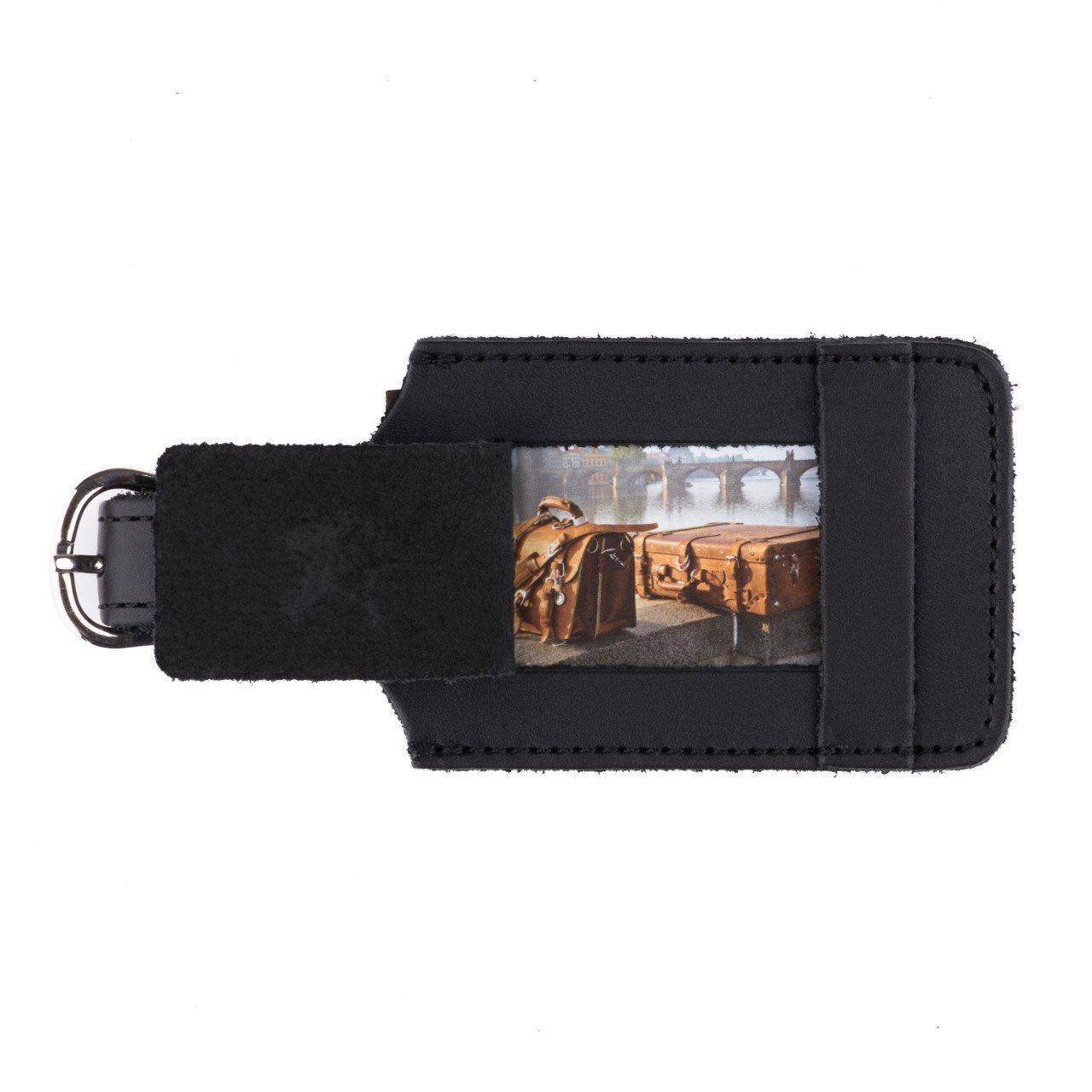 Leather Luggage Tag - Thumbnail 4