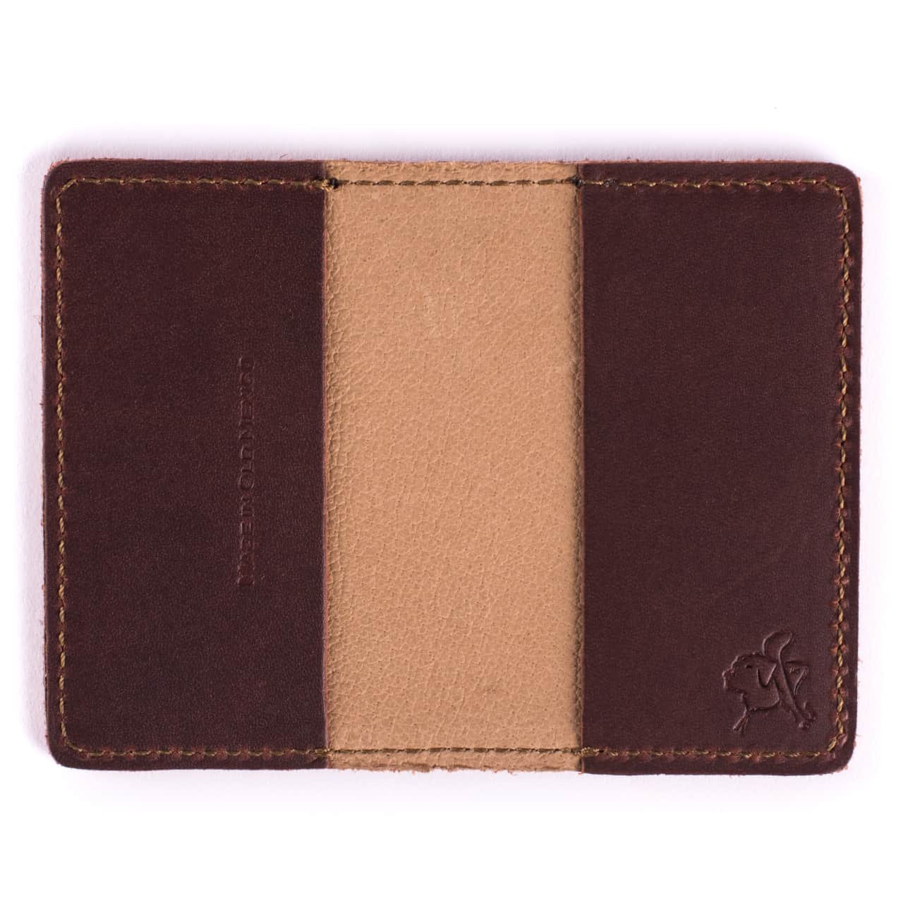 Personalised Men's Leather Card Holder | Man & Bear