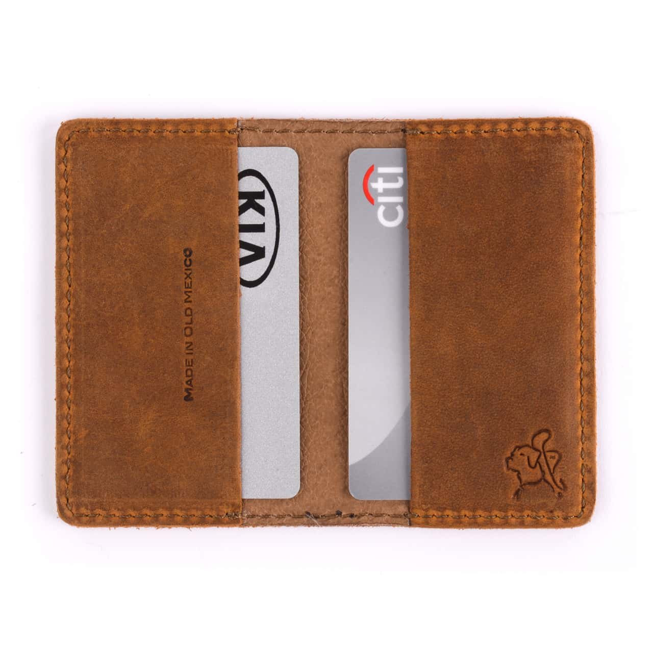 Leather Business Card Holder Slim Men s Wallet RFID Saddleback