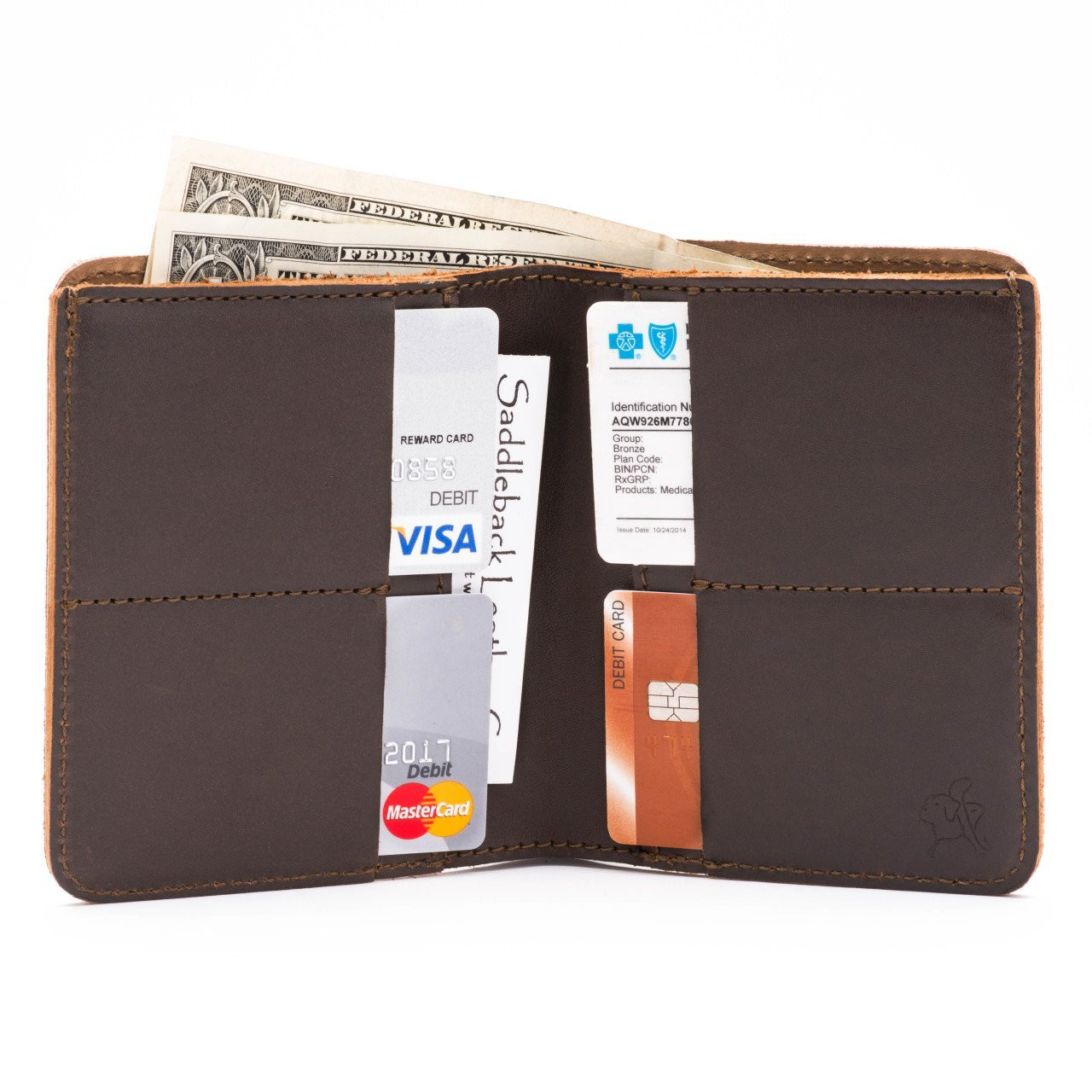 Men's Wallet Short Large Capacity Business Wallet Soft Leather Stitching  Folding Coin Purse Multi-Card Credit Card Bag Men