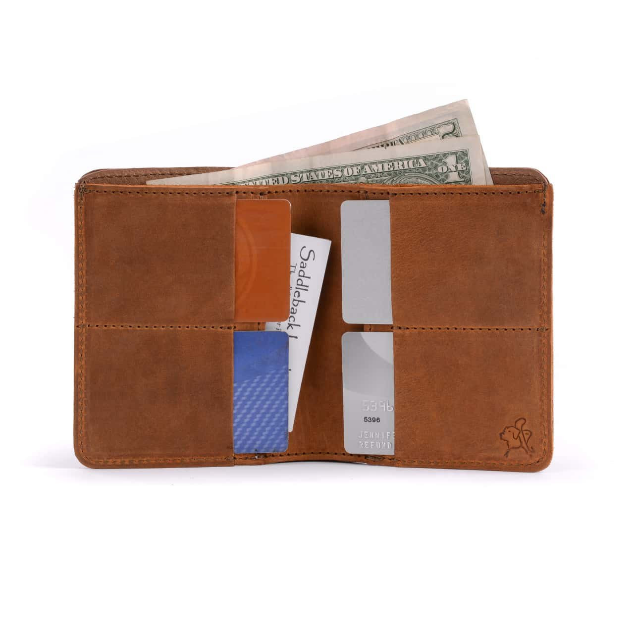 Large Bifold Leather Wallet
