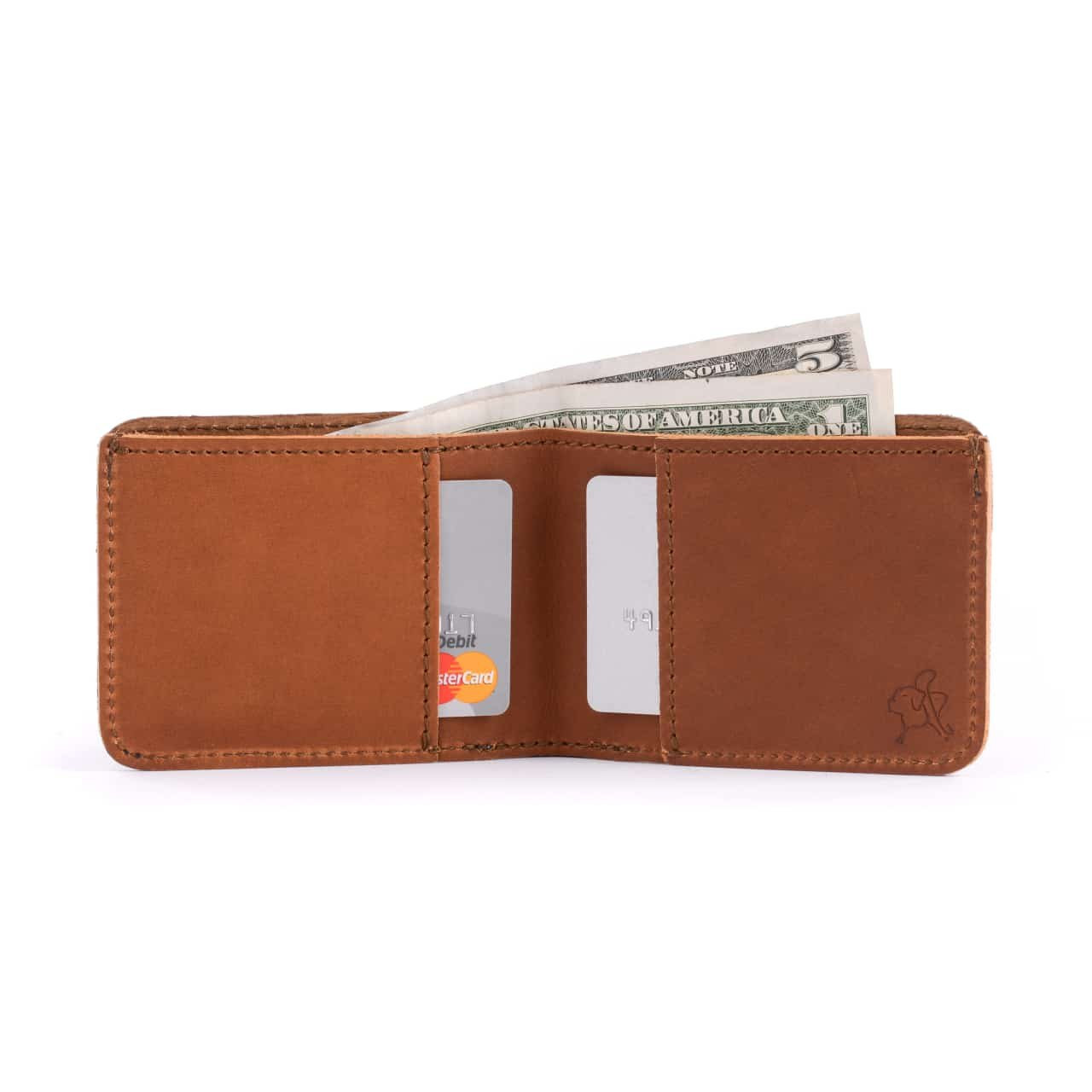 Men's Leather Wallet | Slim Small RFID Front Pocket Bifold