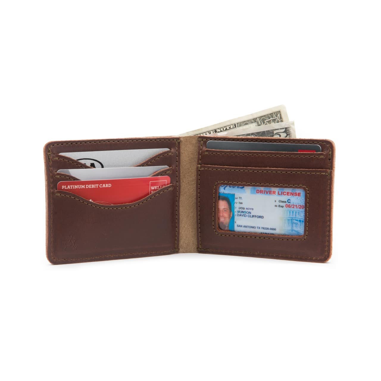 Medium Bifold Leather Wallet