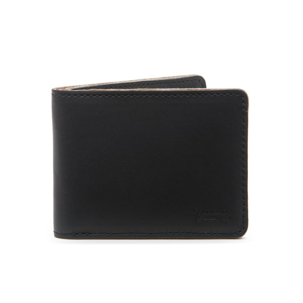 Black Leather Wallet 