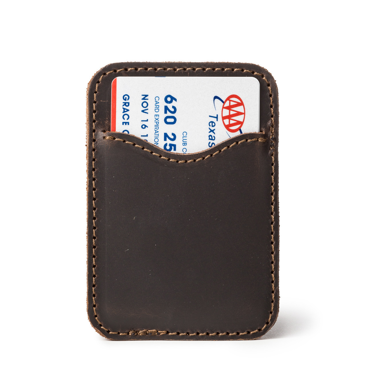 Leather Card Holder Credit Card Wallet Minimalist Card 