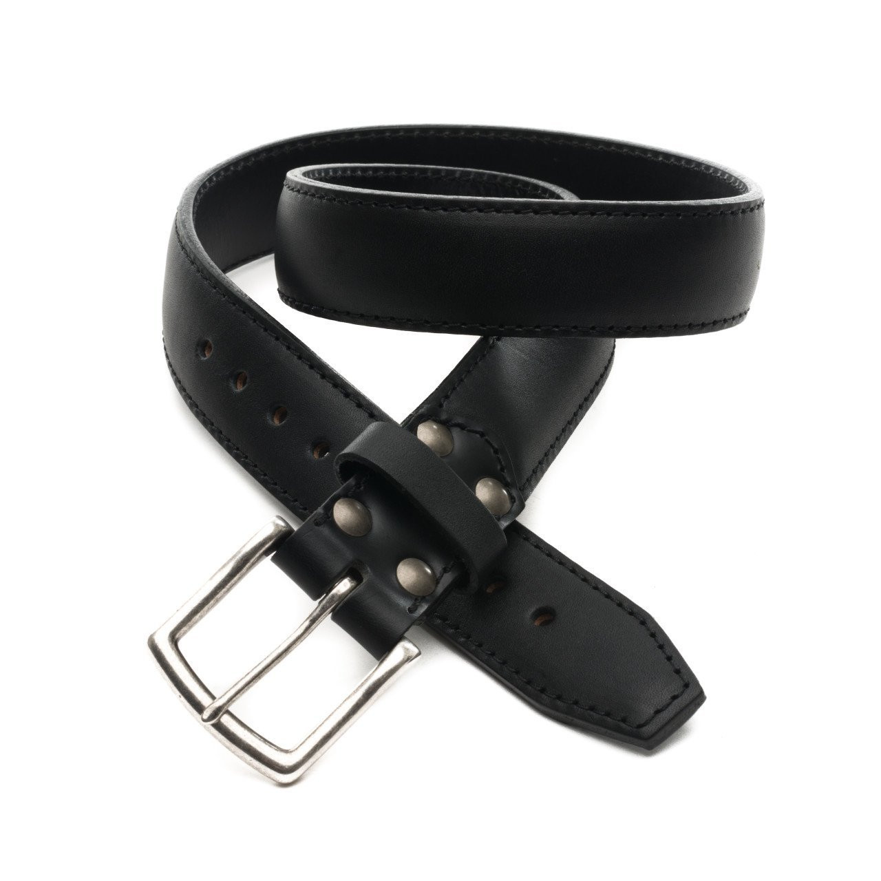 Patent leather belt