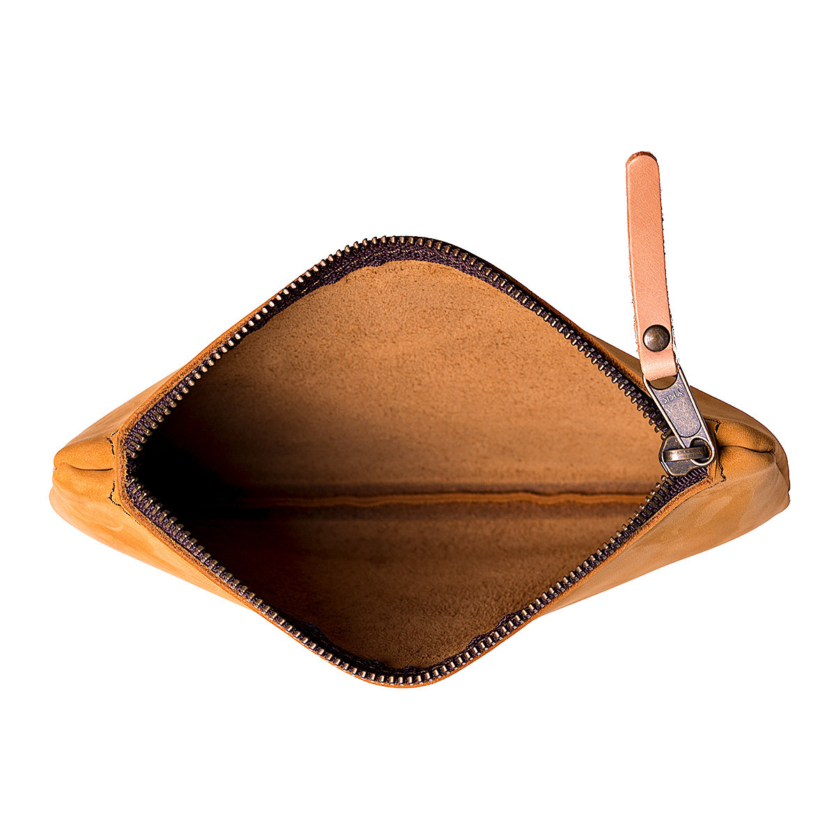 small leather pouch