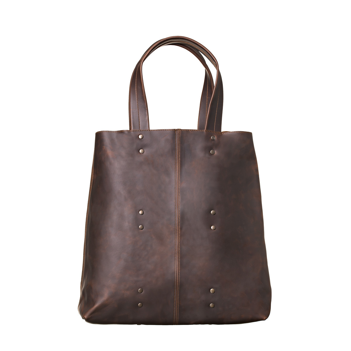 large leather tote bag