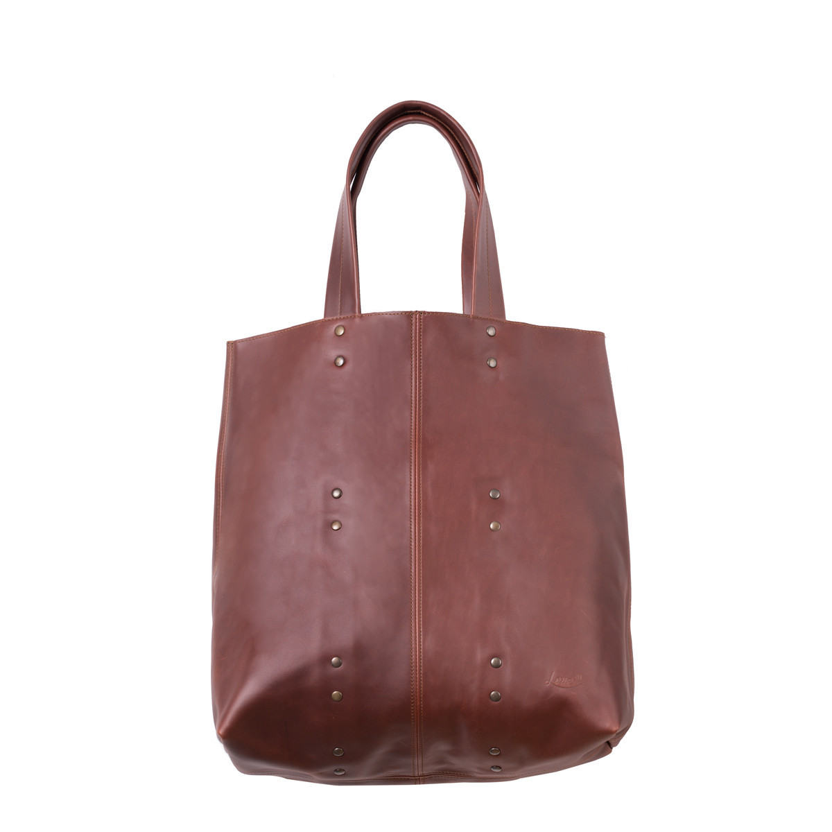giant leather tote