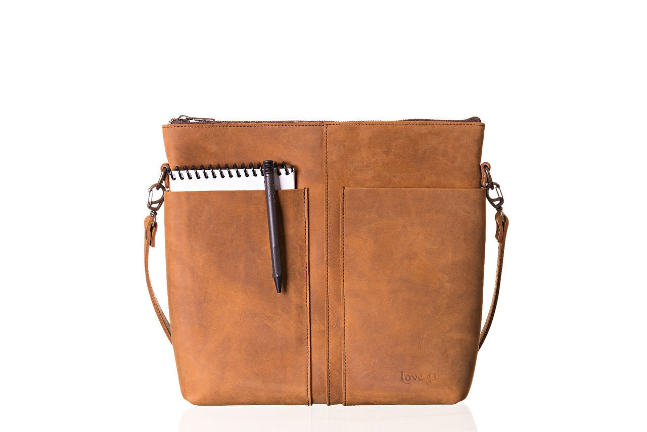 Leather Handle Tote Bag – Leather Pasture