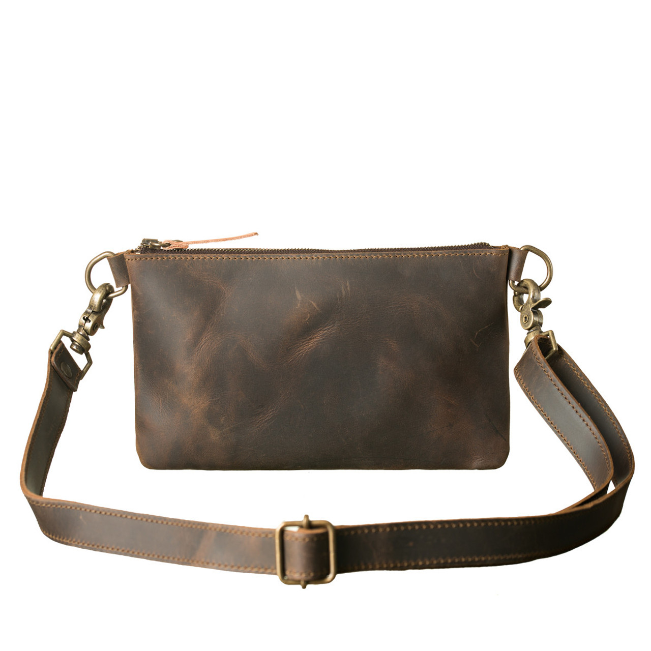 Leather Fanny Pack SE043 - Series Fanny Pack / Waist Bag by