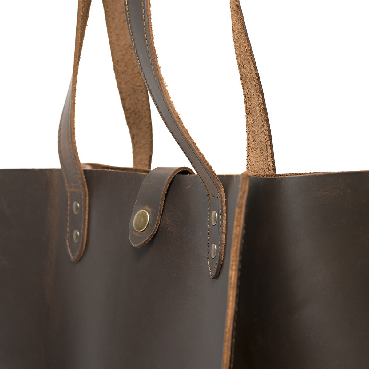 large tote leather
