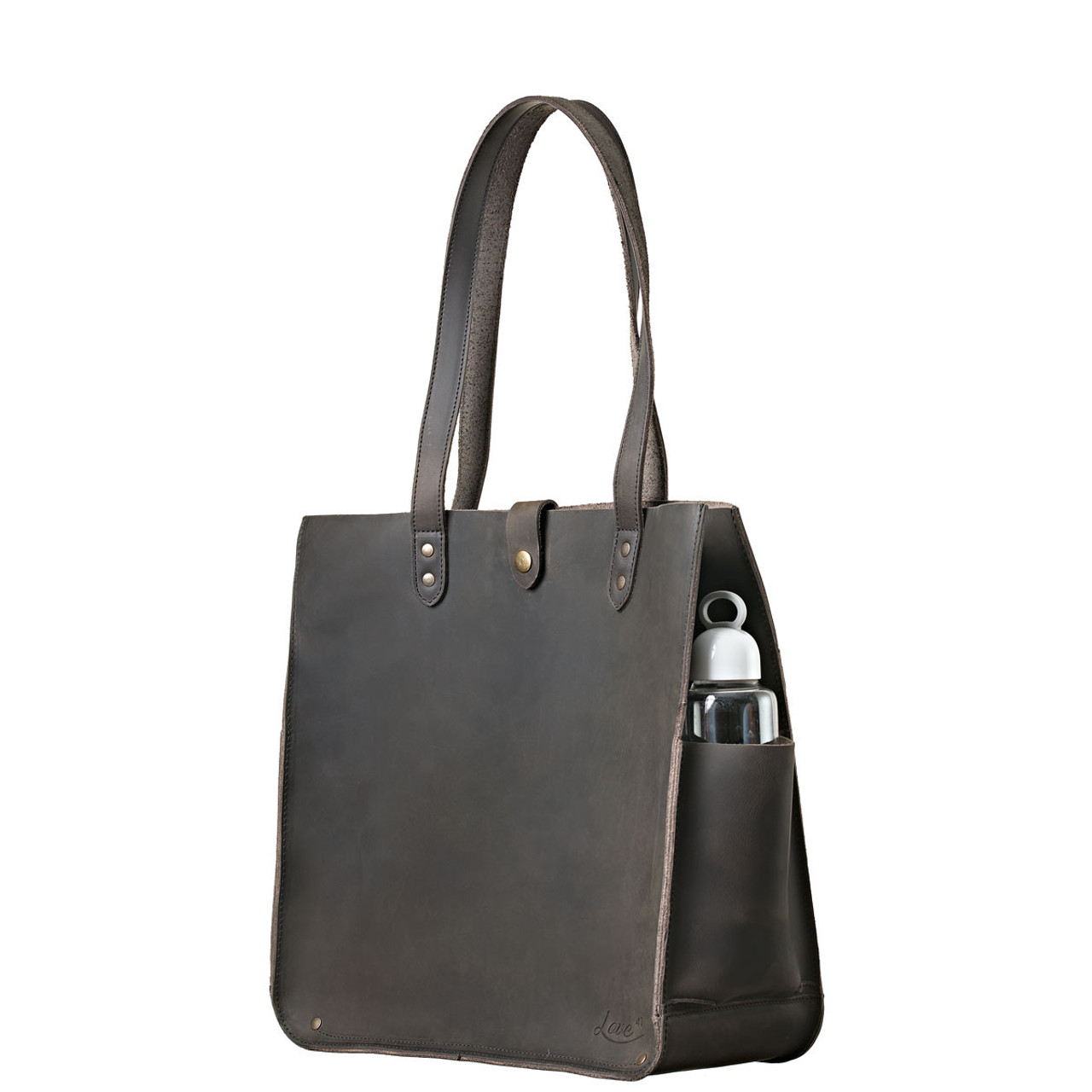 Standard A4 leather tote bag