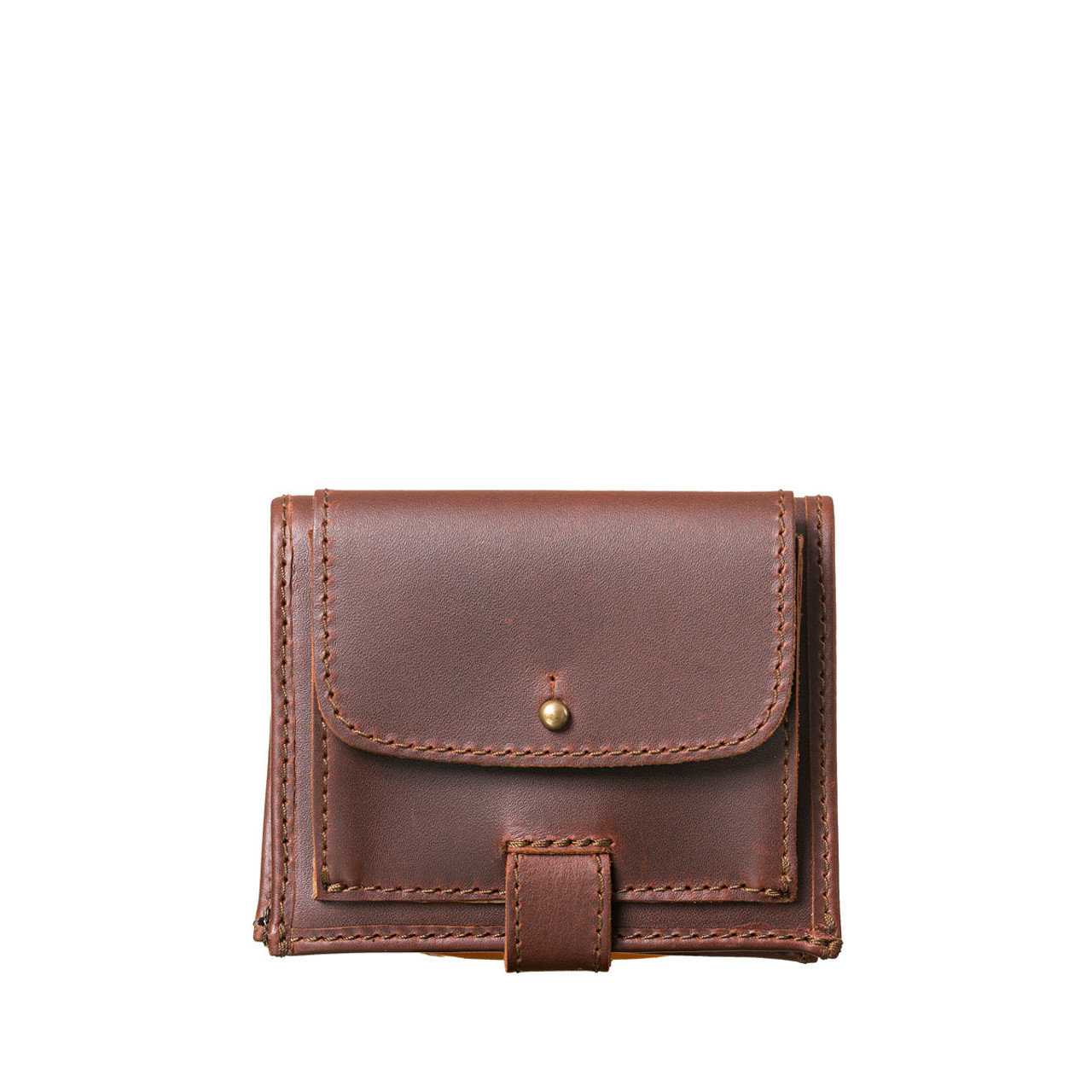 Front Pocket Wallet with Fold-Over Flap