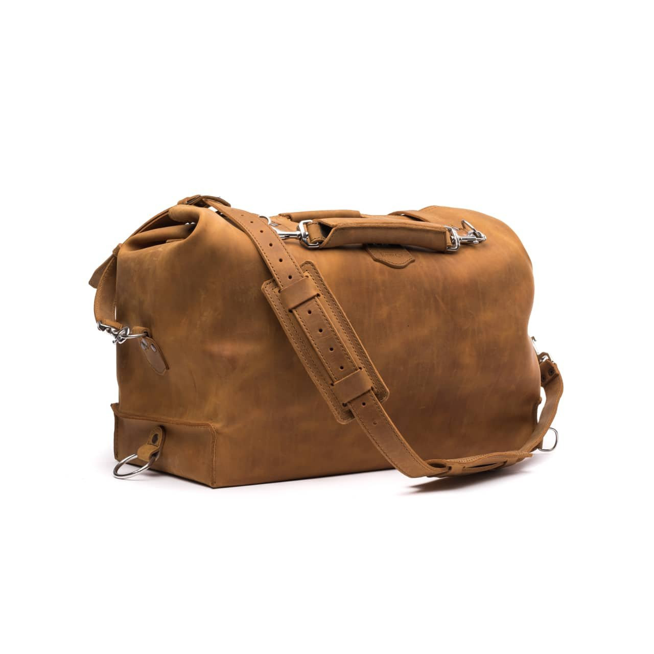 Leather Duffle Bag a.k.a. The WaterBag - Tobacco