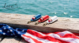 High quality lifestyle image of the chapstick leather holder