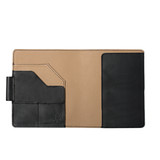 High quality full grain Large Leather Moleskine Cover alternate angle - Saddleback Leather
