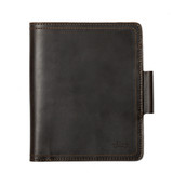 High quality full grain Large Leather Moleskine Cover alternate angle - Saddleback Leather