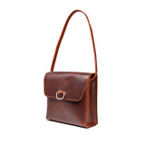 Dave's Deals Leather Organizer Bag - Chestnut