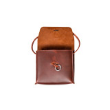 Dave's Deals Leather Organizer Bag - Chestnut