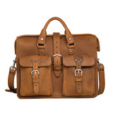 Leather Laptop Bag | Real Genuine Full-Grain Briefcase | Saddleback