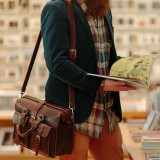 High quality leather briefcase for pilots and every day carry.