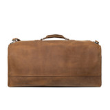 High quality full grain leather 27" Adolescent Beast Duffle Bag alternate angle - Saddleback Leather