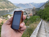 High quality full grain Dave's Deals Leather Light iPhone II Case front view - Saddleback Leather