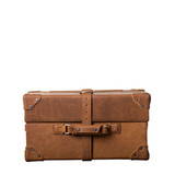 High quality full grain leather Grandfather Overnight Case alternate angle - Saddleback Leather