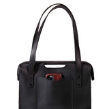 High quality full grain Professional Leather Tote alternate angle - Saddleback Leather