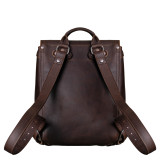 Dave's Deals 12" Drawstring Backpack - Dark Coffee Brown