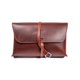 High quality full grain Large Leather Organizer Bag alternate angle - Saddleback Leather