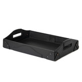 High quality full grain leather Grandfather Serving Tray alternate angle - Saddleback Leather