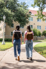 Saddleback Club Membership Backpack in Tobacco on models