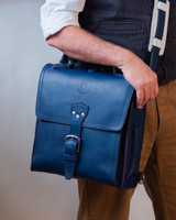 This is the messenger backpack lifestyle image