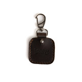 Leather AirTag Keychain Clip - The Rivet