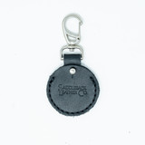 Leather AirTag Keychain Clip - The Rivet