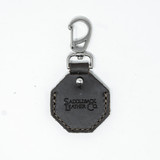 Leather AirTag Keychain Clip - The Rivet