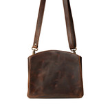 High quality full grain Leather Organizer Crossbody alternate angle - Saddleback Leather