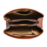 High quality full grain Leather Organizer Crossbody alternate angle - Saddleback Leather