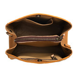 High quality full grain Leather Organizer Crossbody alternate angle - Saddleback Leather