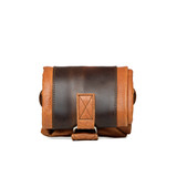 Hogsback travel tote that is rolled up in Bacon