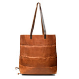 Bacon travel tote front. Made by Saddleback