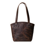 High quality full grain Lanita Leather Tote alternate angle - Saddleback Leather