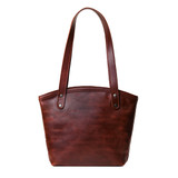High quality full grain Lanita Leather Tote alternate angle - Saddleback Leather